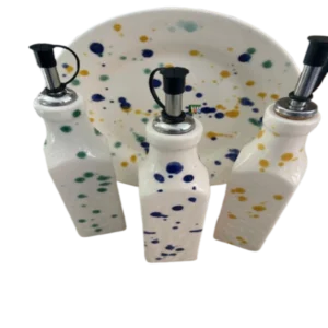 Galheteiro pintas (conjunto azeite / vinagre)