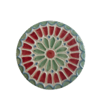 Vermelho e Verde Base tachos
