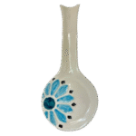 Azul Apoio Colher Mandala
