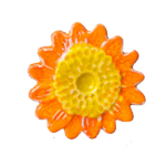 Girassol Laranja e Amarelo